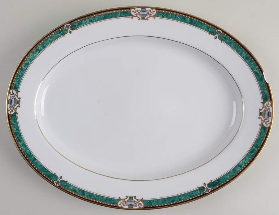 Enchantment 13" Oval Serving Platter by Muirfield-1