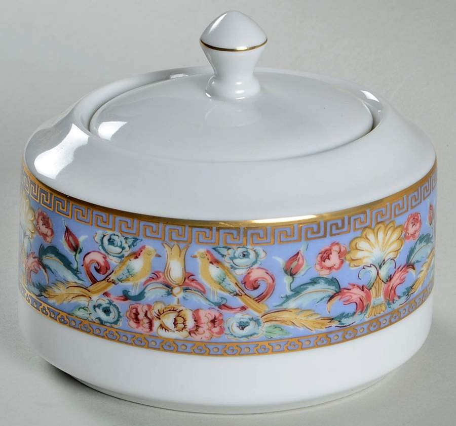 French Court Sugar Bowl & Lid by Muirfield-1
