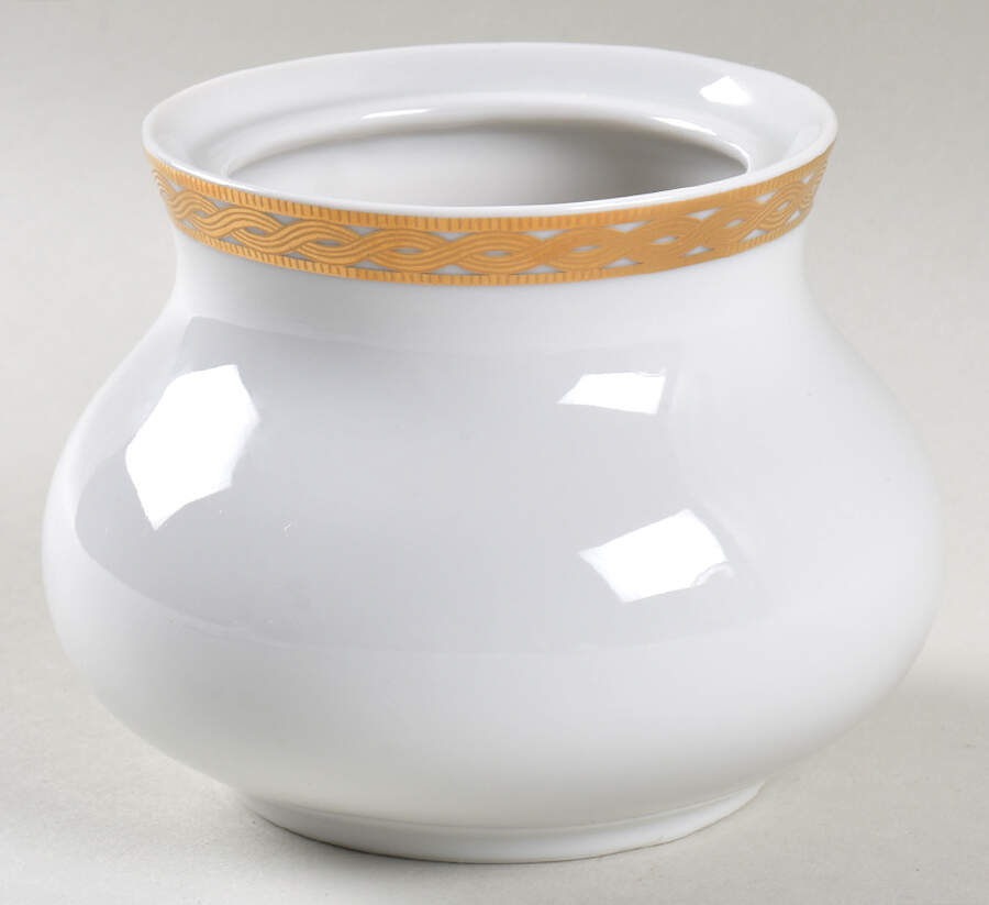 Golden Kingsley Sugar Bowl No Lid by Muirfield-1