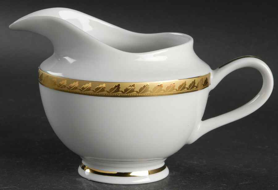 Golden Leaf Creamer by Muirfield-1