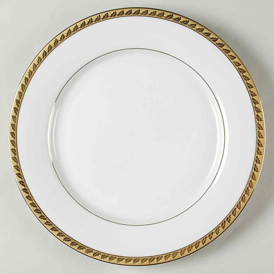 Golden Leaf 12" Chop Plate (Round Platter) by Muirfield-1