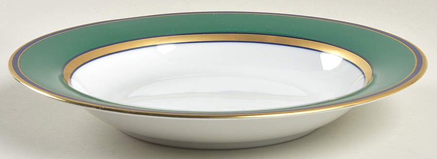 Imperial Garden Rim Soup Bowl by Muirfield-1