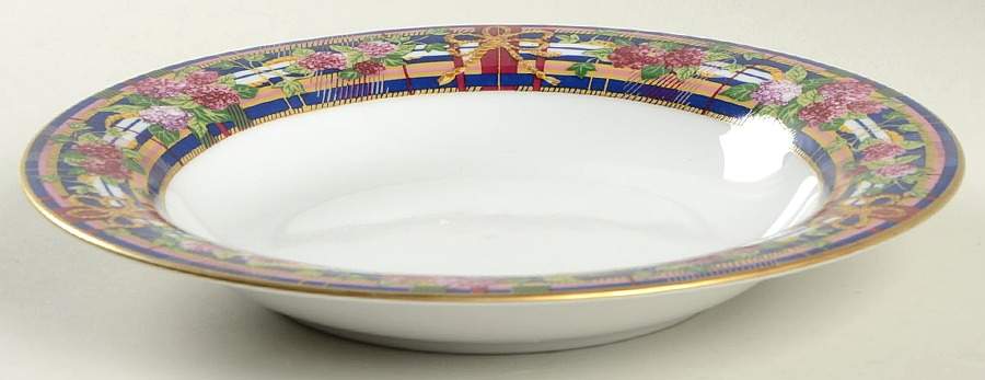 June Bride Large Rim Soup Bowl by Muirfield-1