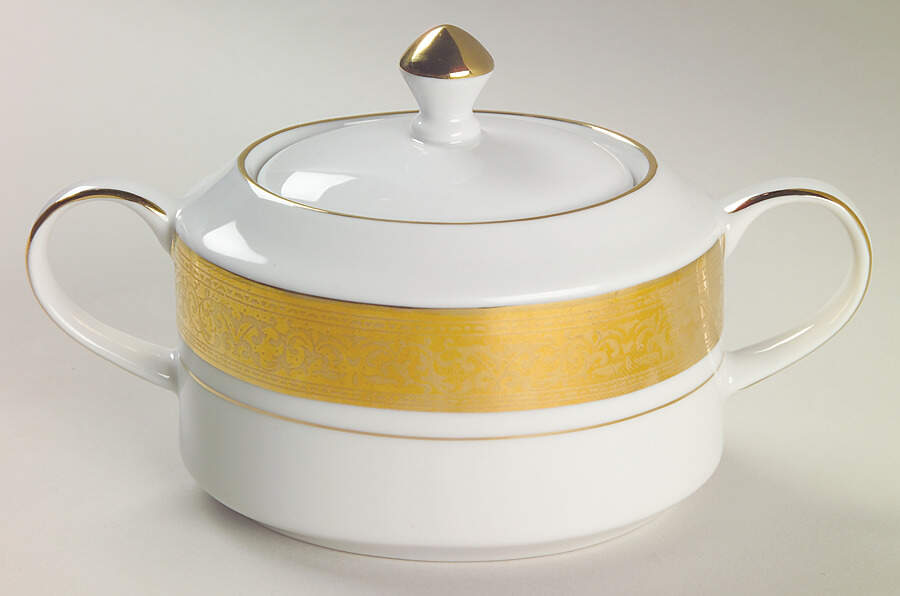 Magnificence Sugar Bowl & Lid by Muirfield-1