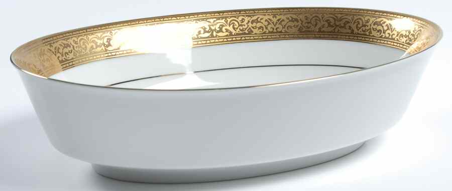 Magnificence 9" Oval Vegetable Bowl by Muirfield-1