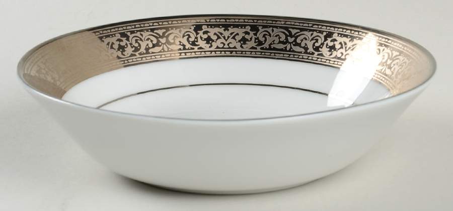 Magnificence Platinum Fruit/Dessert (Sauce) Bowl by Muirfield-1