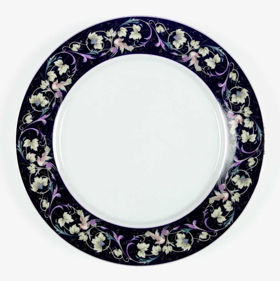Midnight Garden Dinner Plate by Muirfield-1