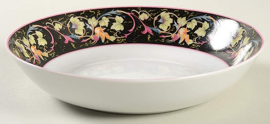 Midnight Garden Coupe Soup Bowl by Muirfield-1