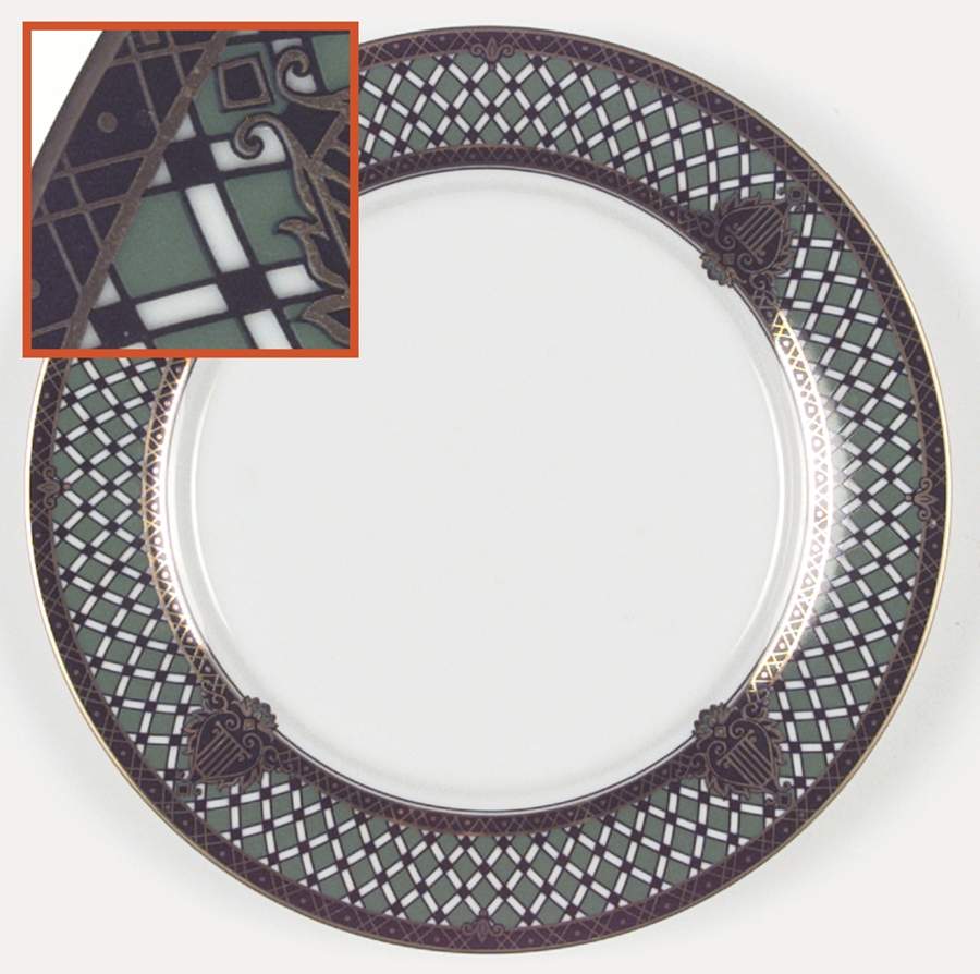 Midnight Jewel Dinner Plate by Muirfield-1