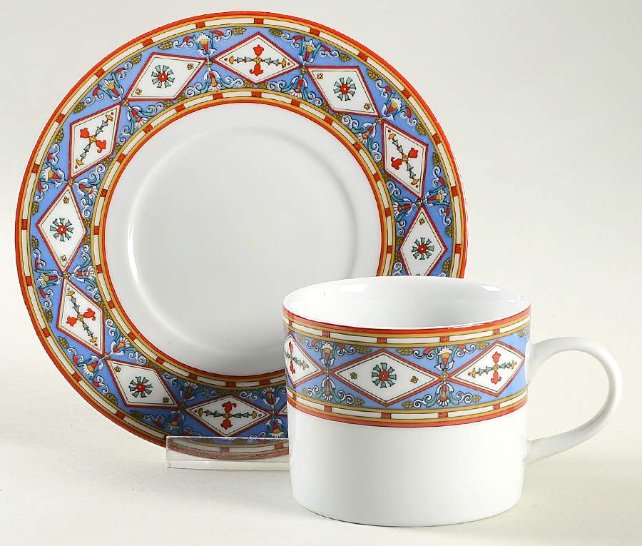Milano Flat Cup & Saucer Set by Muirfield-1