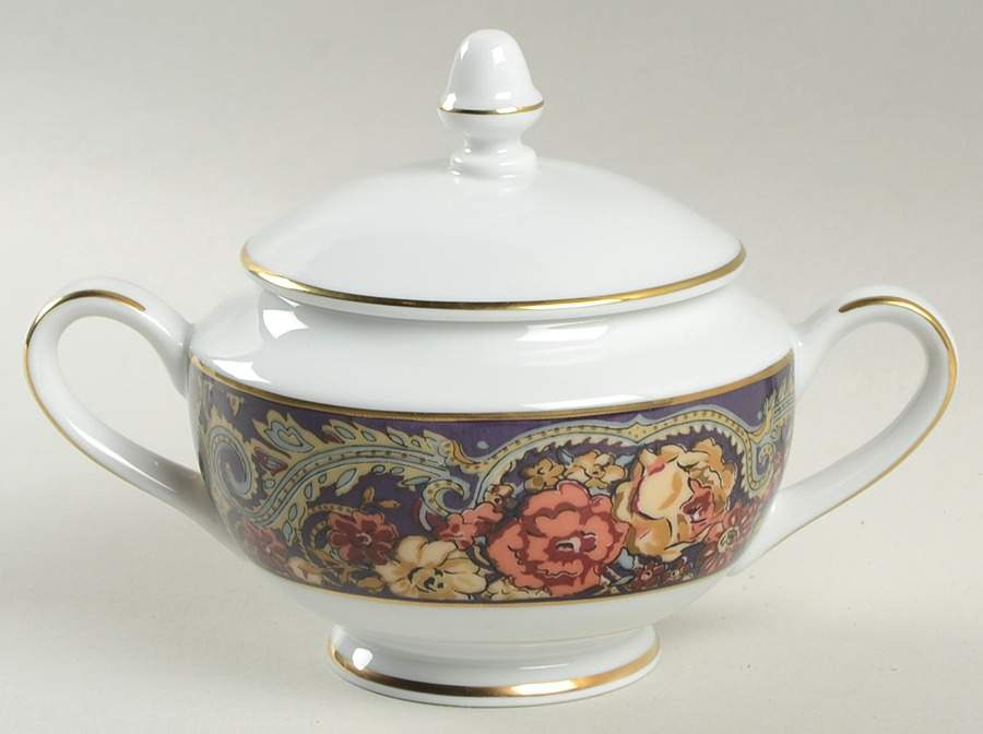 Notre Dame Sugar Bowl & Lid by Muirfield-1
