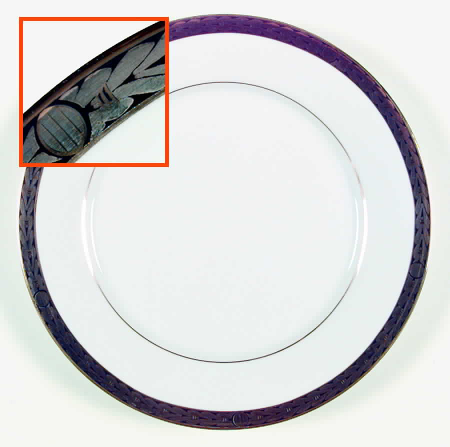 Palatine Dinner Plate by Muirfield-1