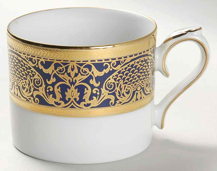 Pompadour Blue Flat Cup by Muirfield-1