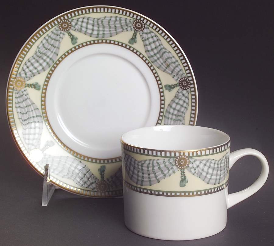 Proscenium Flat Cup & Saucer Set by Muirfield-1