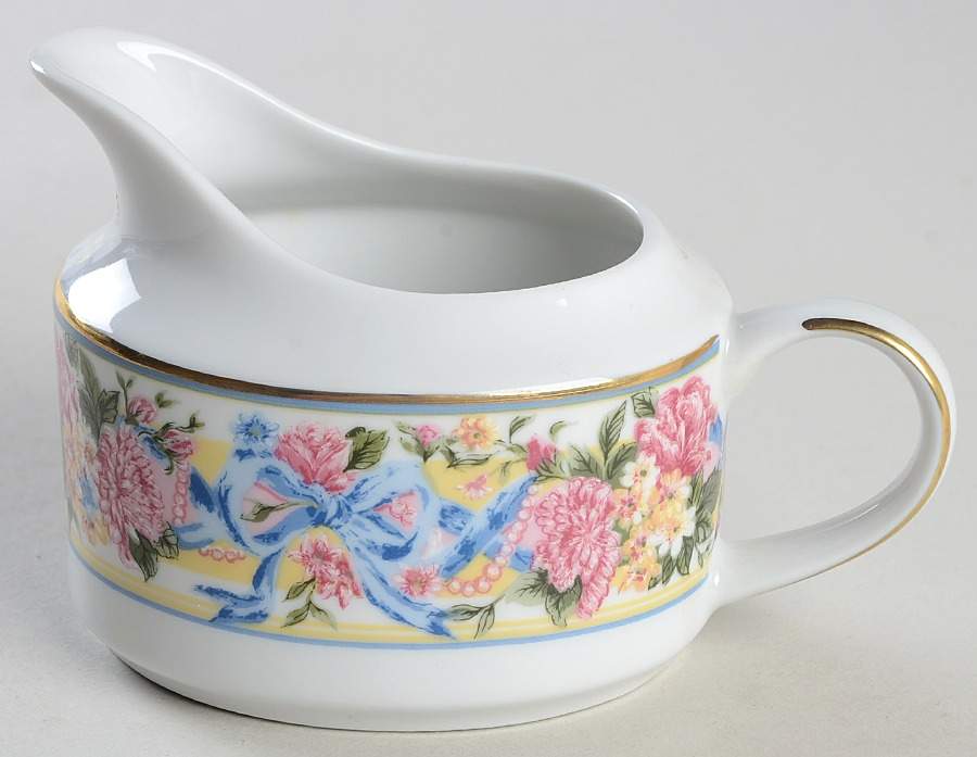 Ribbons & Pearls Creamer by Muirfield-1