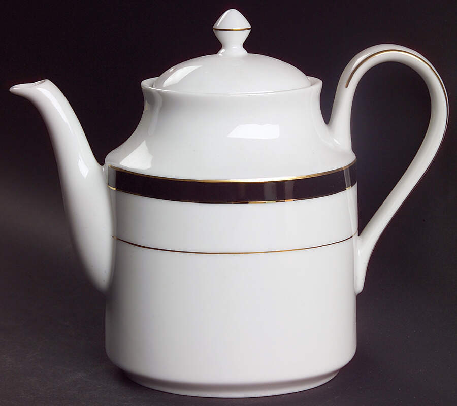 Royal Ebony Teapot & Lid by Muirfield-1
