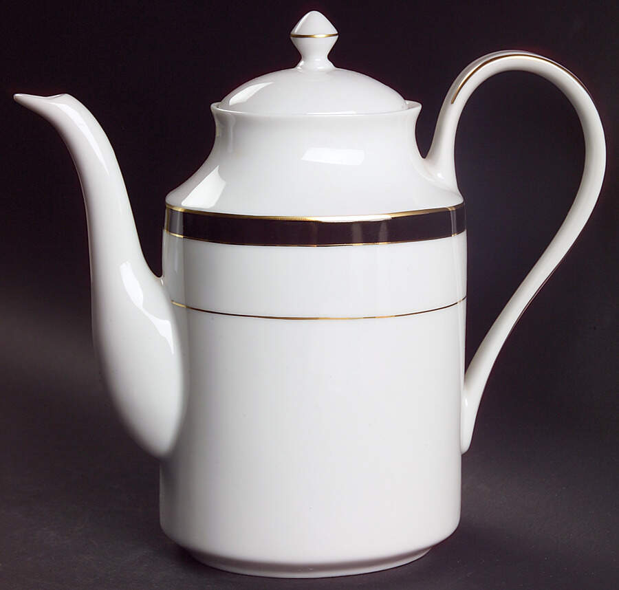 Royal Ebony Coffee Pot & Lid by Muirfield-1