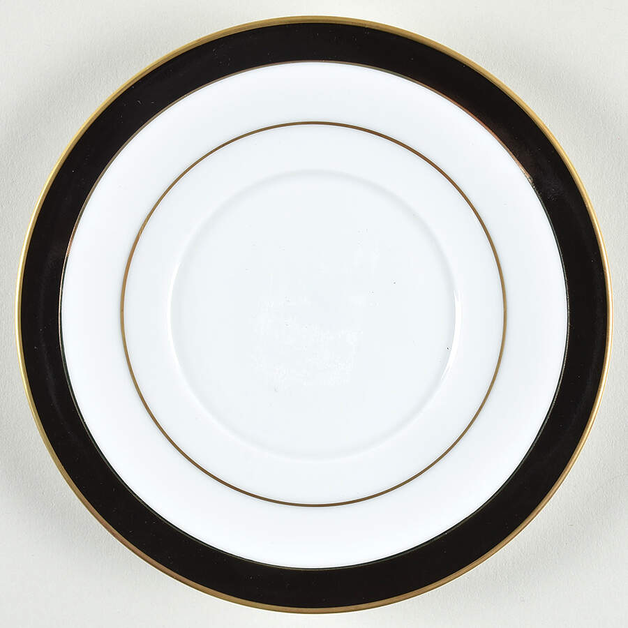 Royal Ebony Saucer by Muirfield-1