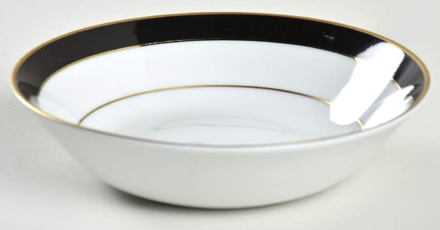 Royal Ebony Fruit/Dessert (Sauce) Bowl by Muirfield-1
