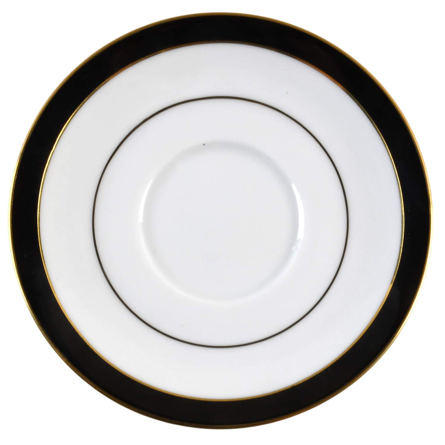 Royal Ebony Saucer for Demitasse Cup by Muirfield-1