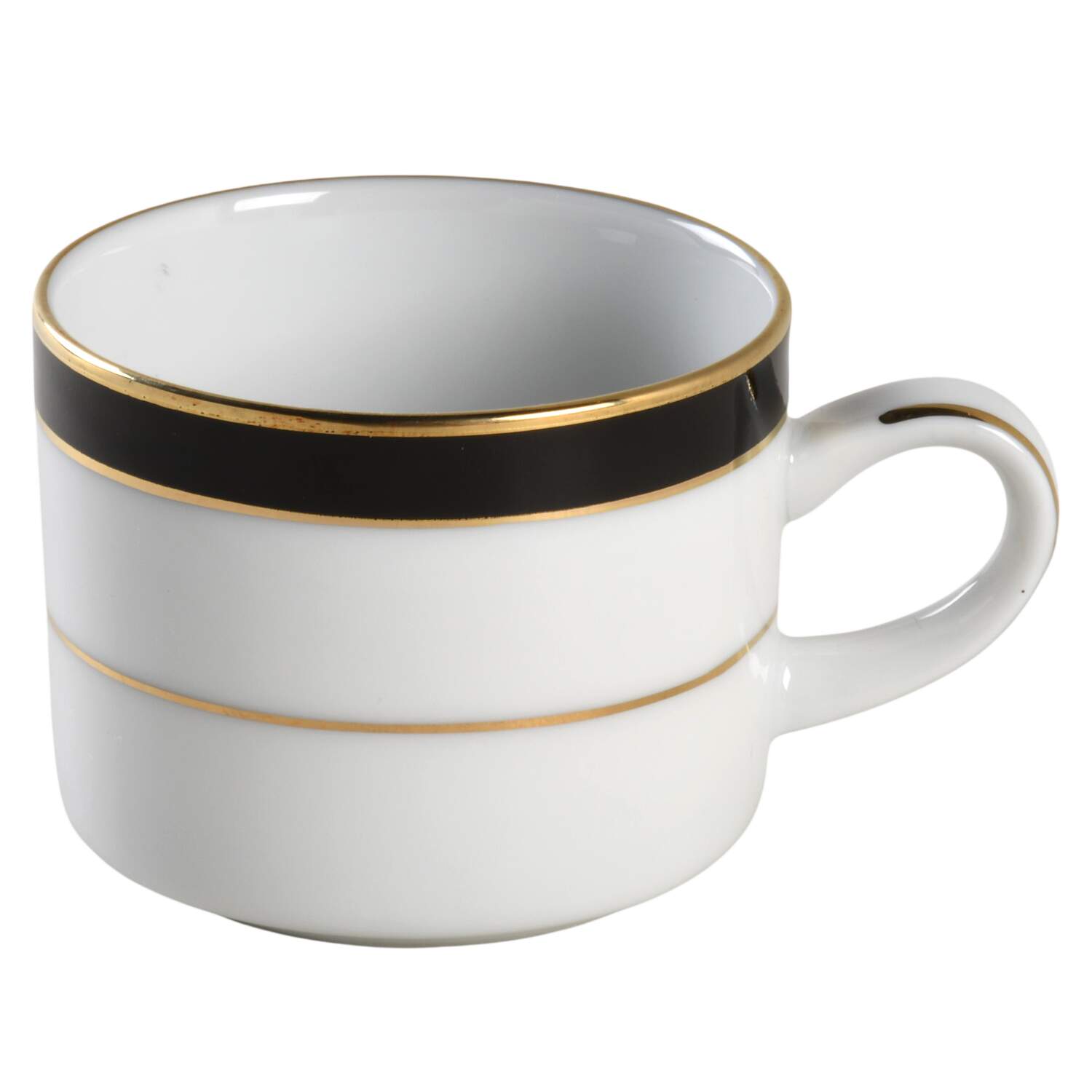 Royal Ebony Flat Demitasse Cup by Muirfield-1