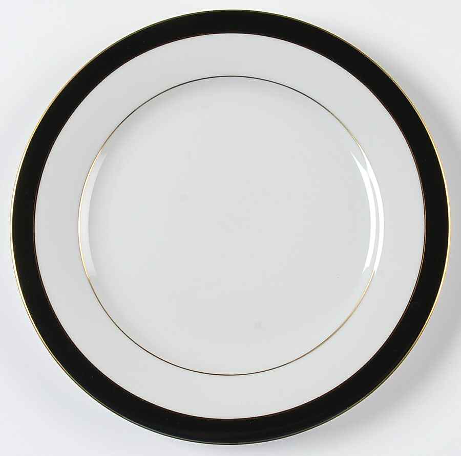 Royal Ebony Salad Plate by Muirfield-1