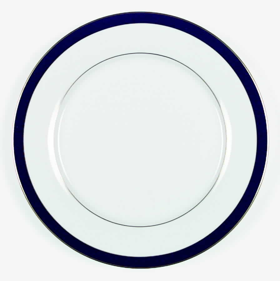 Royal Lapis (Navy Blue Band) Dinner Plate by Muirfield-1