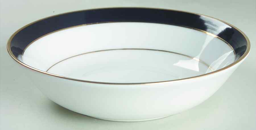 Royal Lapis (Navy Blue Band) Fruit/Dessert (Sauce) Bowl by Muirfield-1