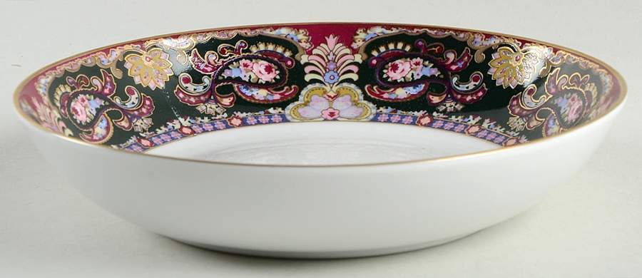Royal Paisley Coupe Cereal Bowl by Muirfield-1