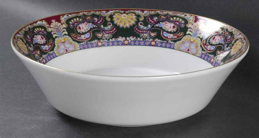 Royal Paisley 9" Round Vegetable Bowl by Muirfield-1