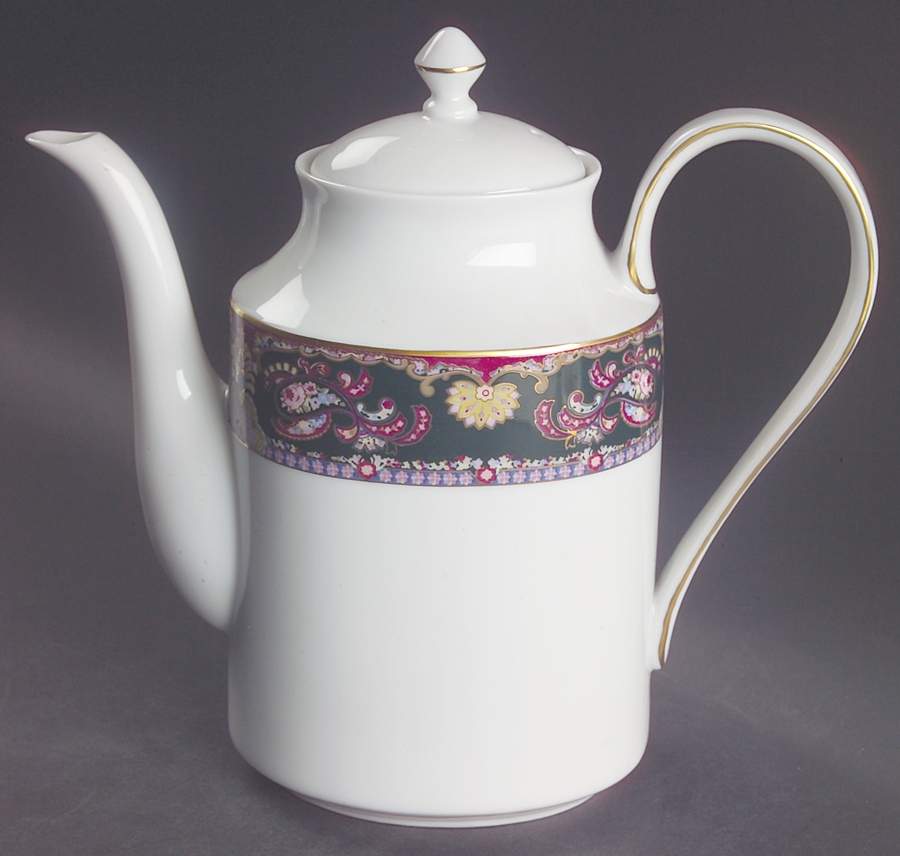 Royal Paisley Coffee Pot & Lid by Muirfield-1