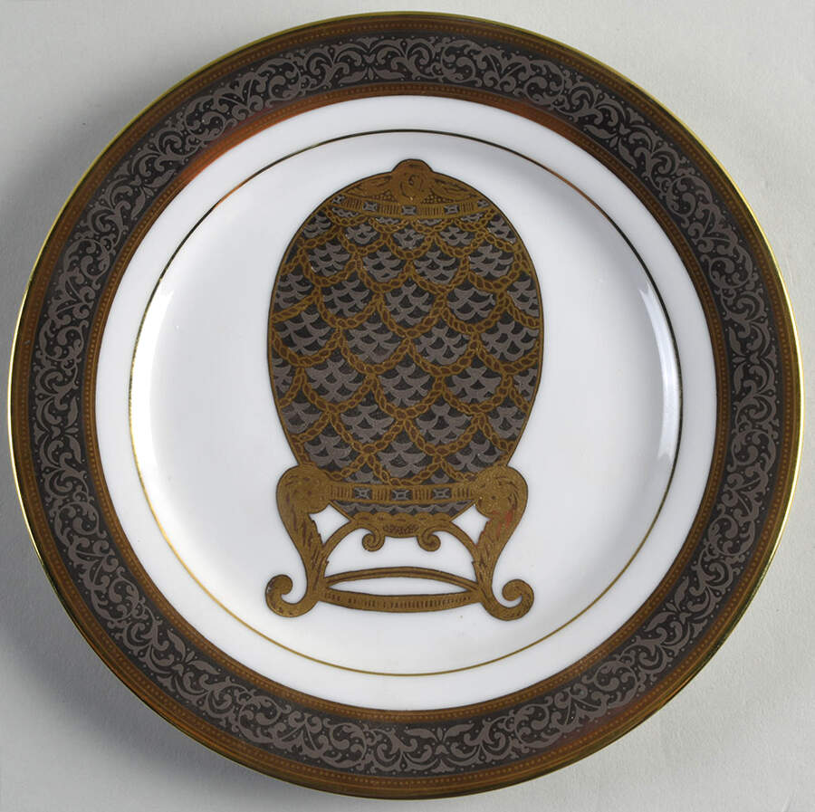Victorian Lace Accent Salad Plate by Muirfield-1