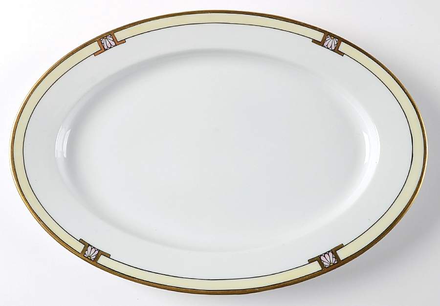 Diana 13" Oval Serving Platter by Mutual Art Studios-1