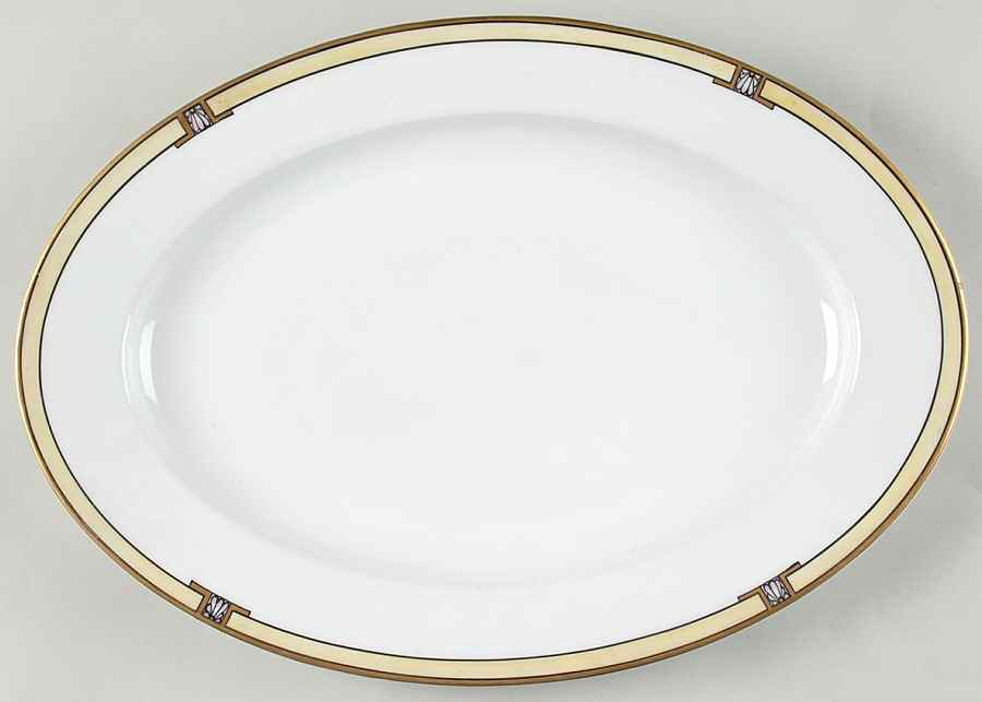 Diana 15" Oval Serving Platter by Mutual Art Studios-1