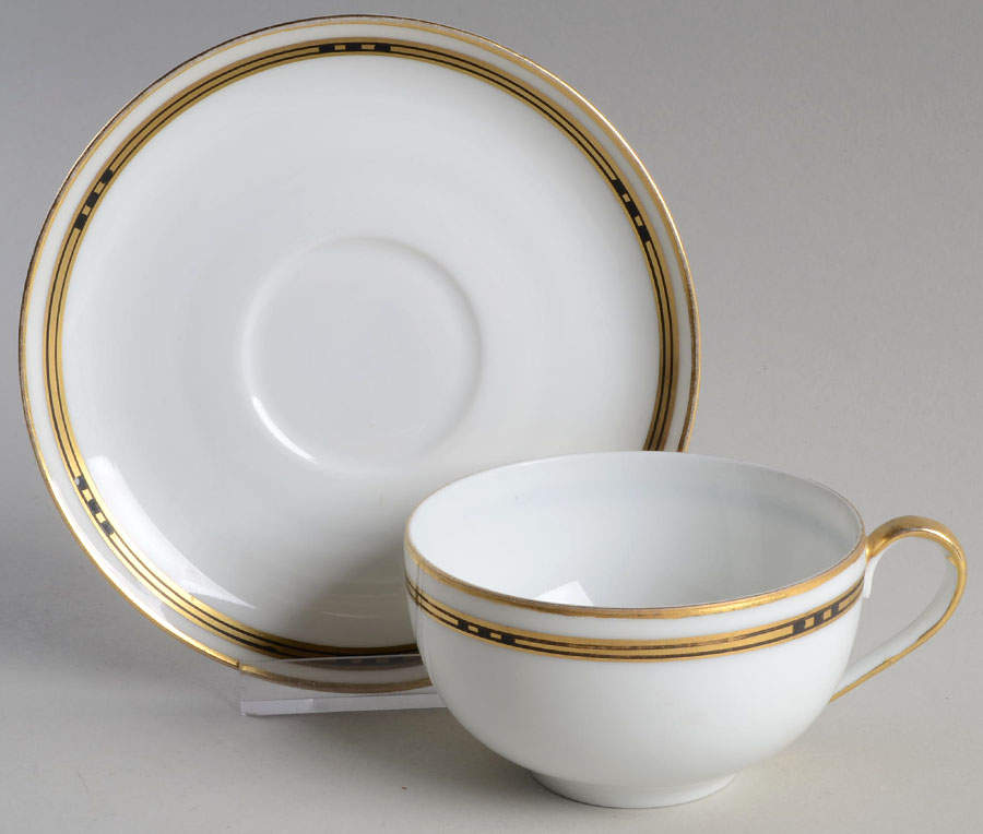 Thelma Flat Cup & Saucer Set by Mutual Art Studios-1