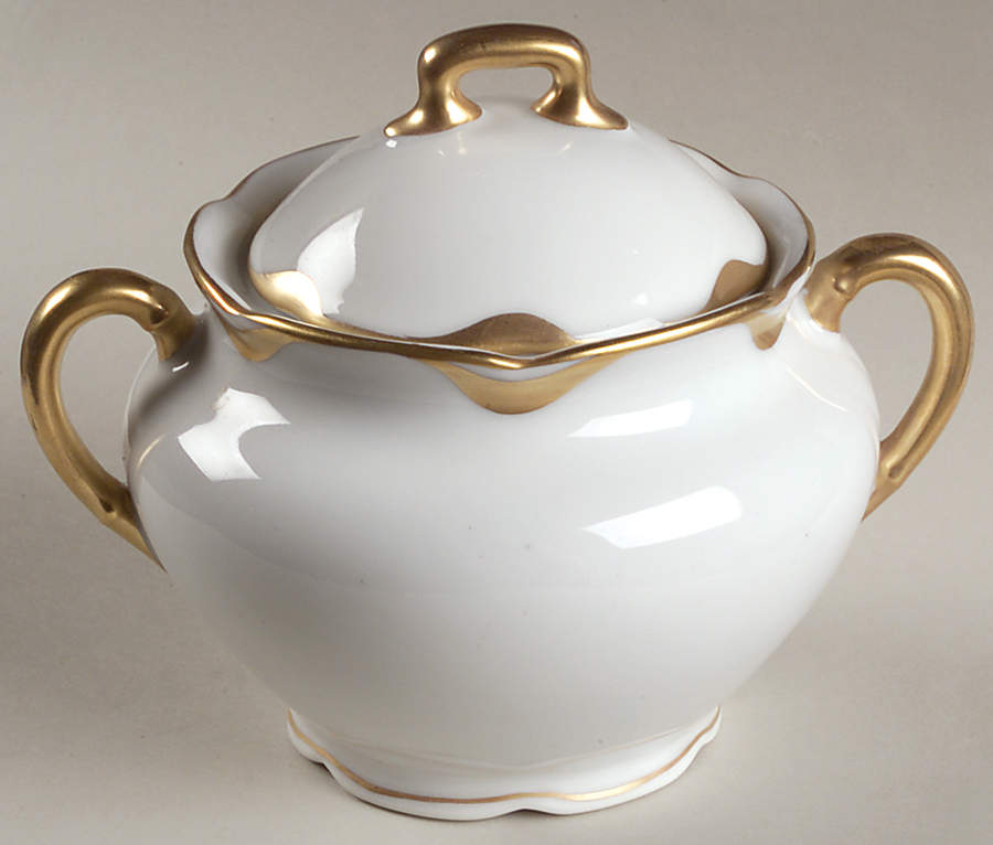 Veragold Sugar Bowl & Lid by Mutual Art Studios-1