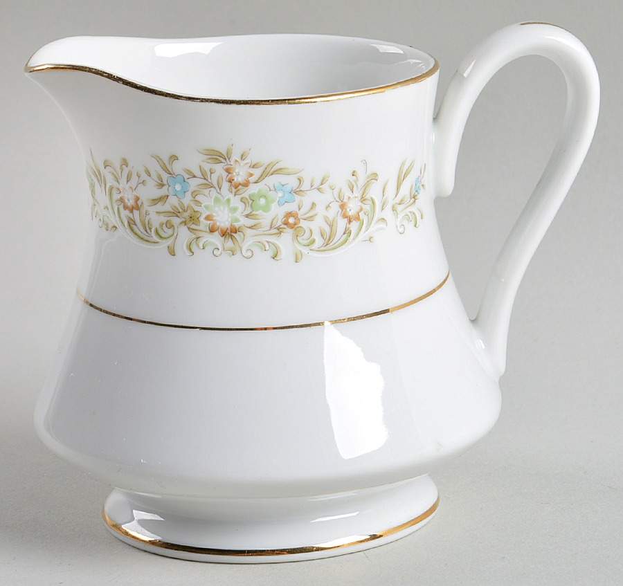 Floral Wreath Creamer by Montgomery Ward-1
