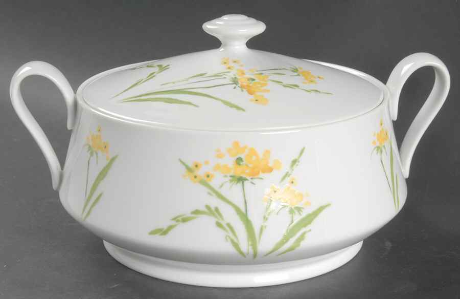 Summerdays Round Covered Vegetable by Montgomery Ward-1