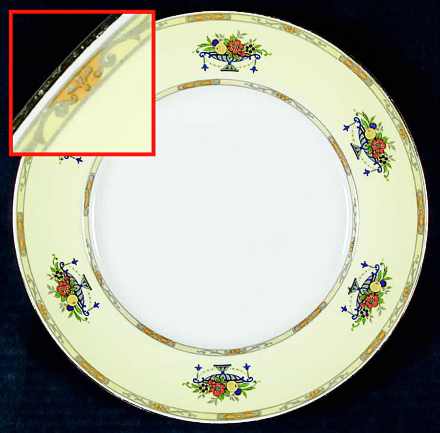 2327 Dinner Plate by Myott Staffordshire-1