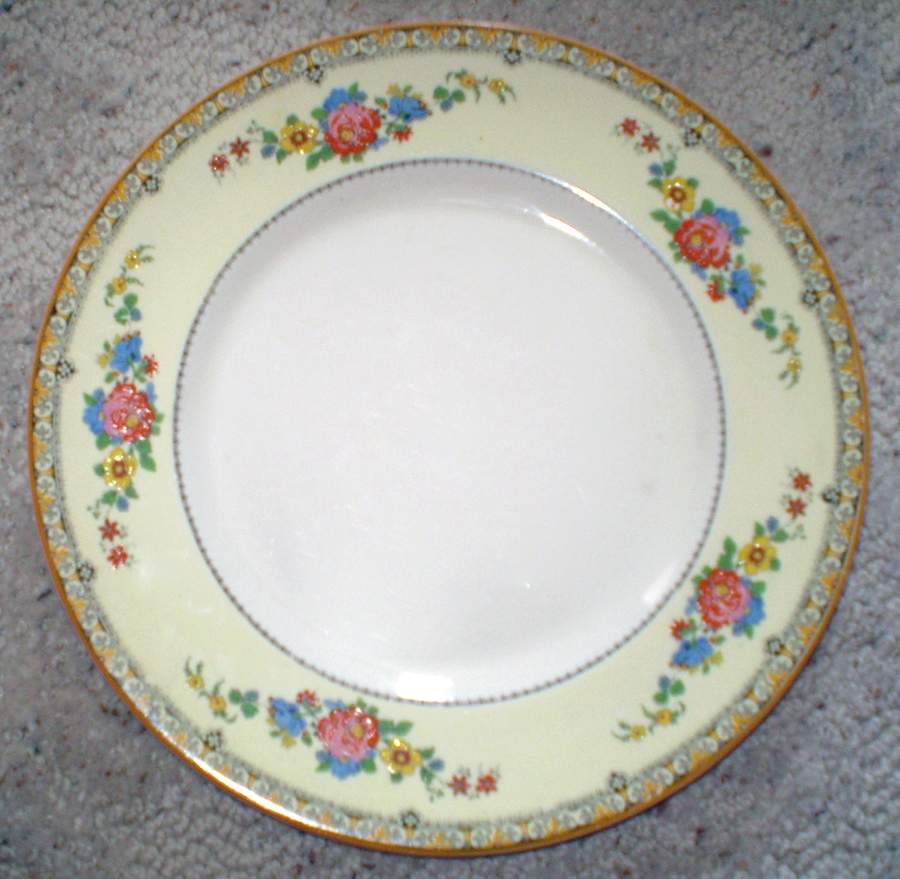 2372 2373 Dinner Plate by Myott Staffordshire-1