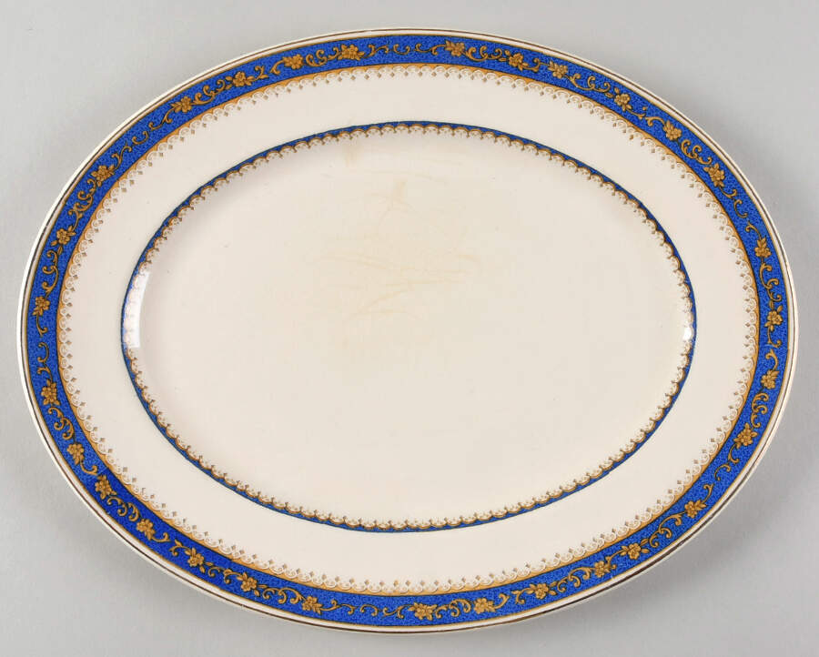 5681 12" Oval Serving Platter by Myott Staffordshire-1