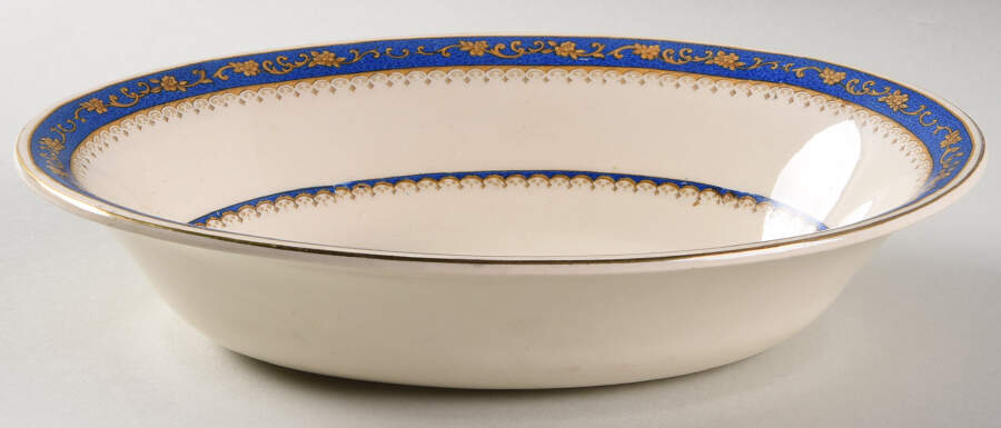 5681 9" Oval Vegetable Bowl by Myott Staffordshire-1