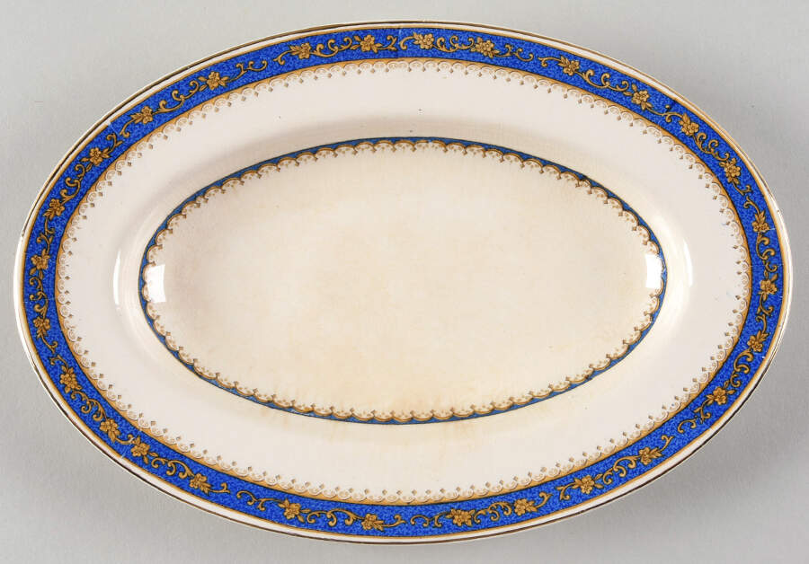 5681 Underplate for Gravy Boat by Myott Staffordshire-1