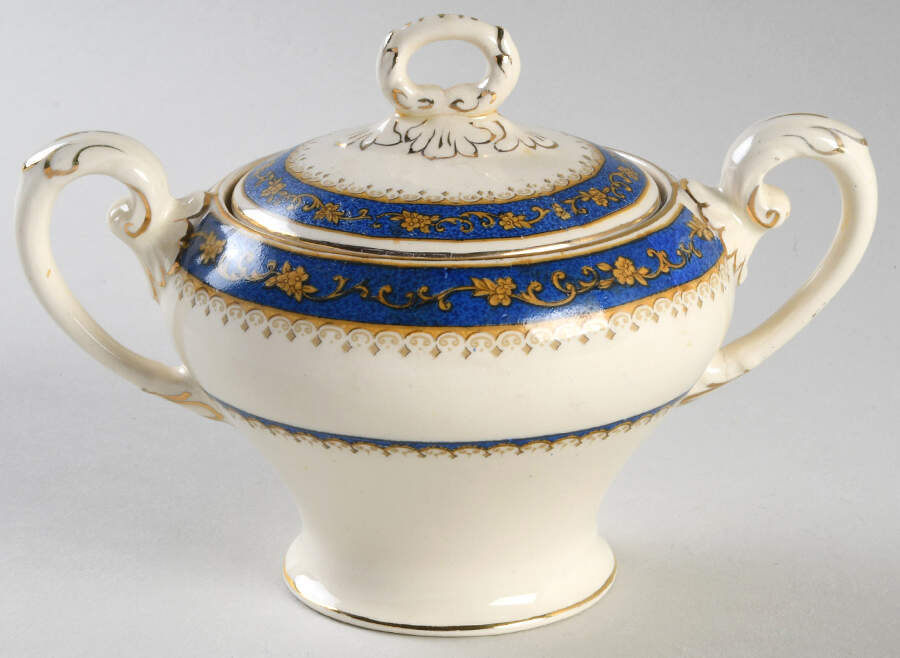 5681 Sugar Bowl & Lid by Myott Staffordshire-1
