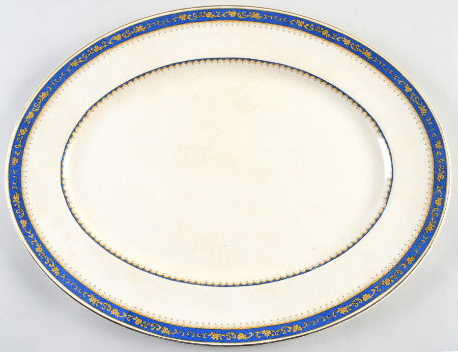 5681 16" Oval Serving Platter by Myott Staffordshire-1
