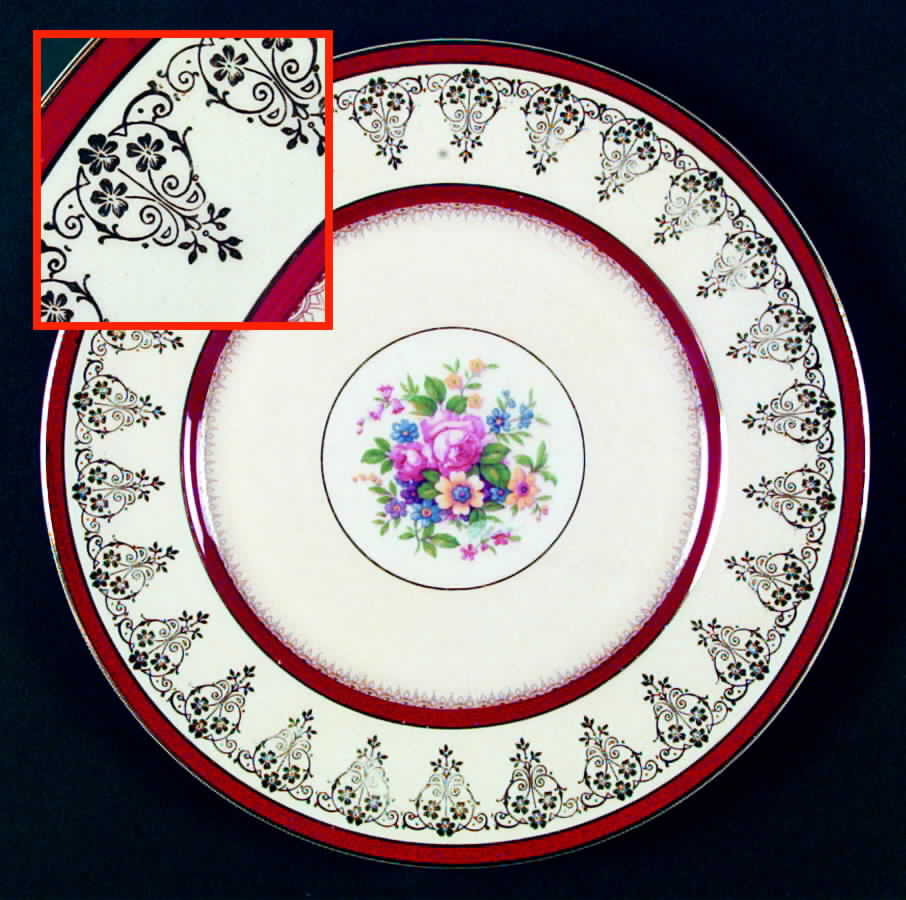 9377 Dinner Plate by Myott Staffordshire-1