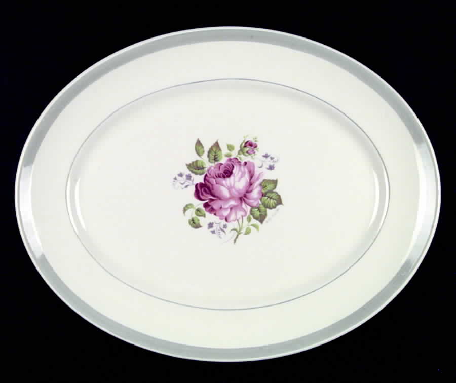 Admiration 11" Oval Serving Platter by Myott Staffordshire-1