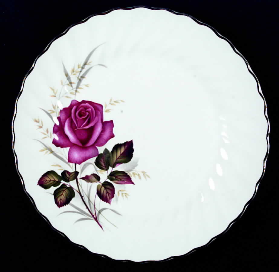 Anniversary Rose Dinner Plate by Myott Staffordshire-1