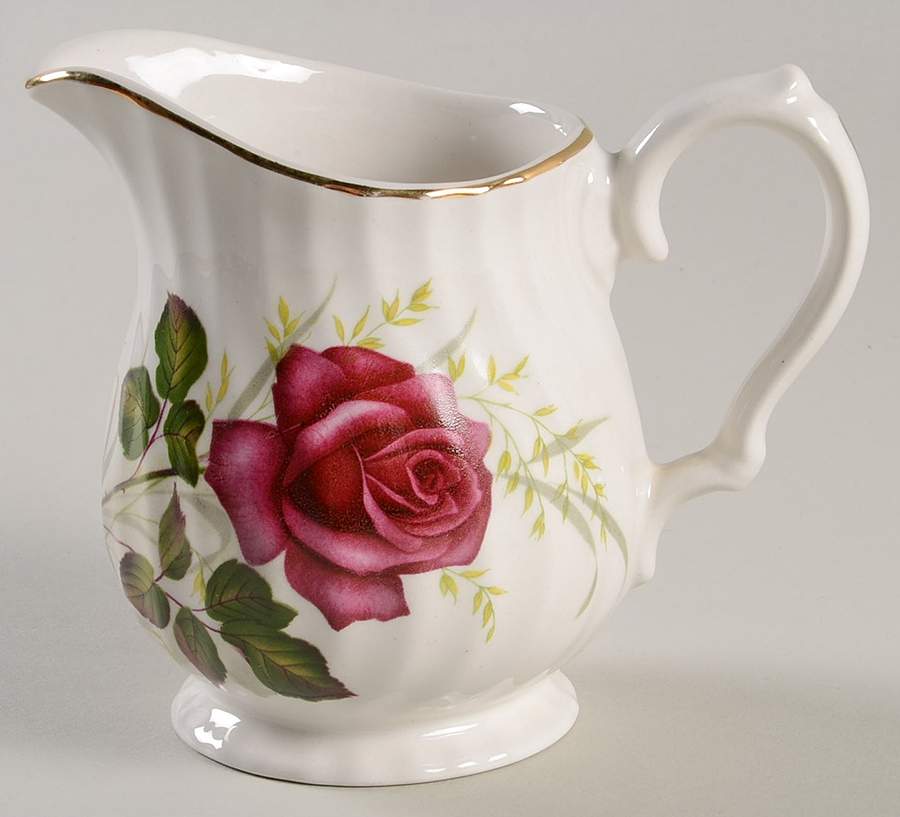 Anniversary Rose Creamer by Myott Staffordshire-1