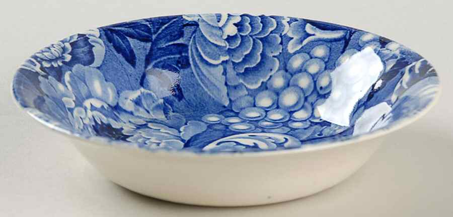 Appletime Blue Fruit/Dessert (Sauce) Bowl by Myott Staffordshire-1